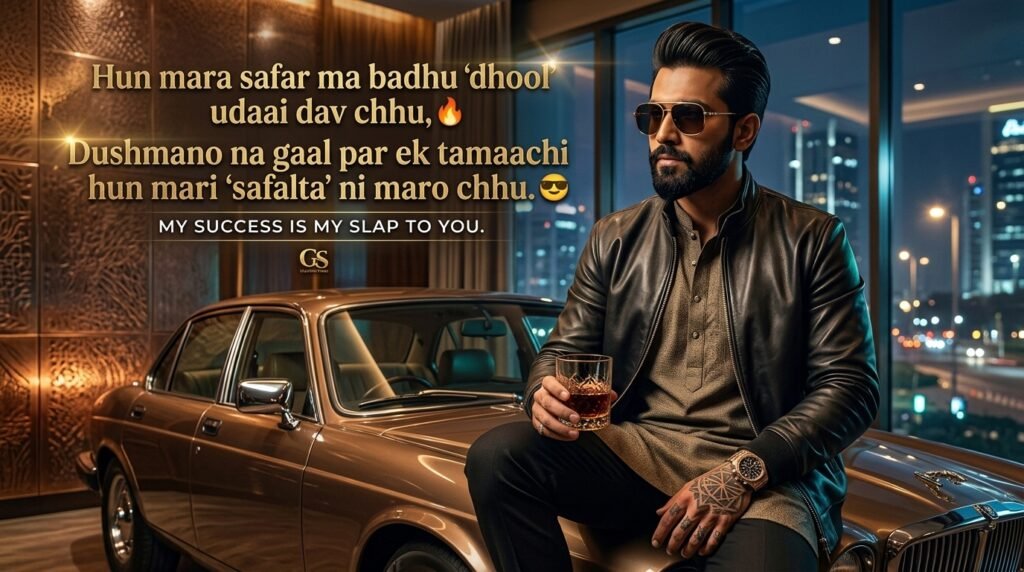 Gujarati Attitude Shayari