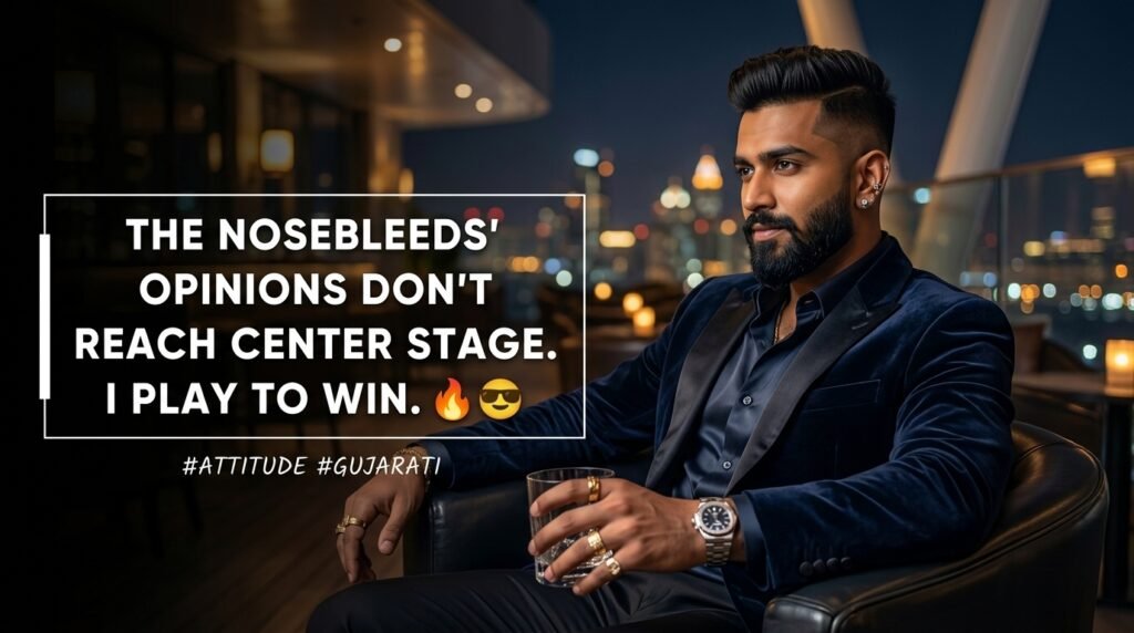 Gujarati Attitude Shayari