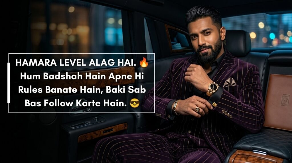Badshah Attitude Shayari