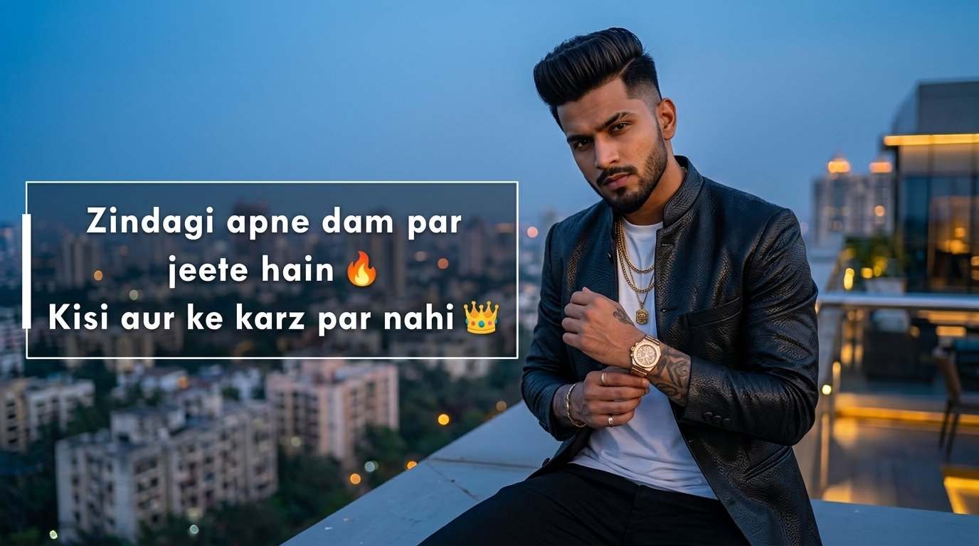 Two Line Attitude Shayari in Hindi